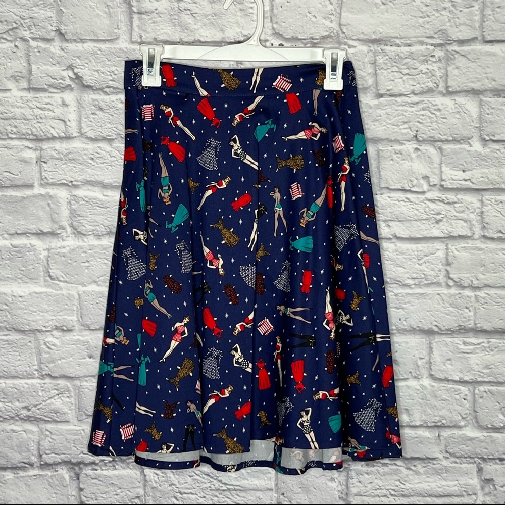 50s Pinup Girl A-line Skirt